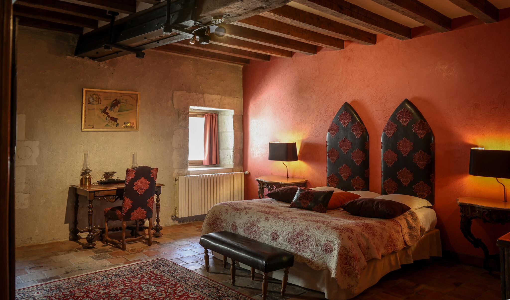 Chambre Seigneuriale - Château de la Corroirie à Montrésor